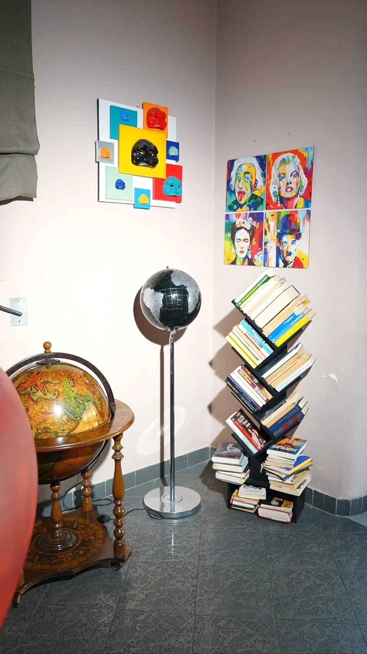 L'angolo con i libri
